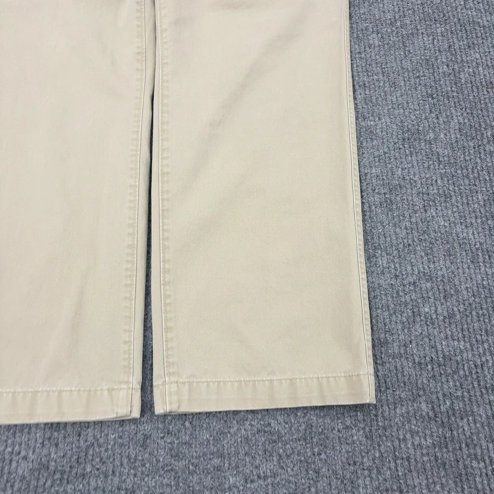 Eddie Bauer Pants Mens 40 Khaki Cotton Legend Classic Fit Chino Casual Outdoor